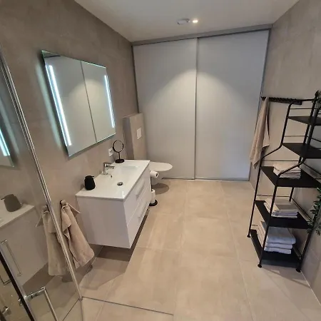 Apartment Ny Stor Toppleilighet I Sogne *